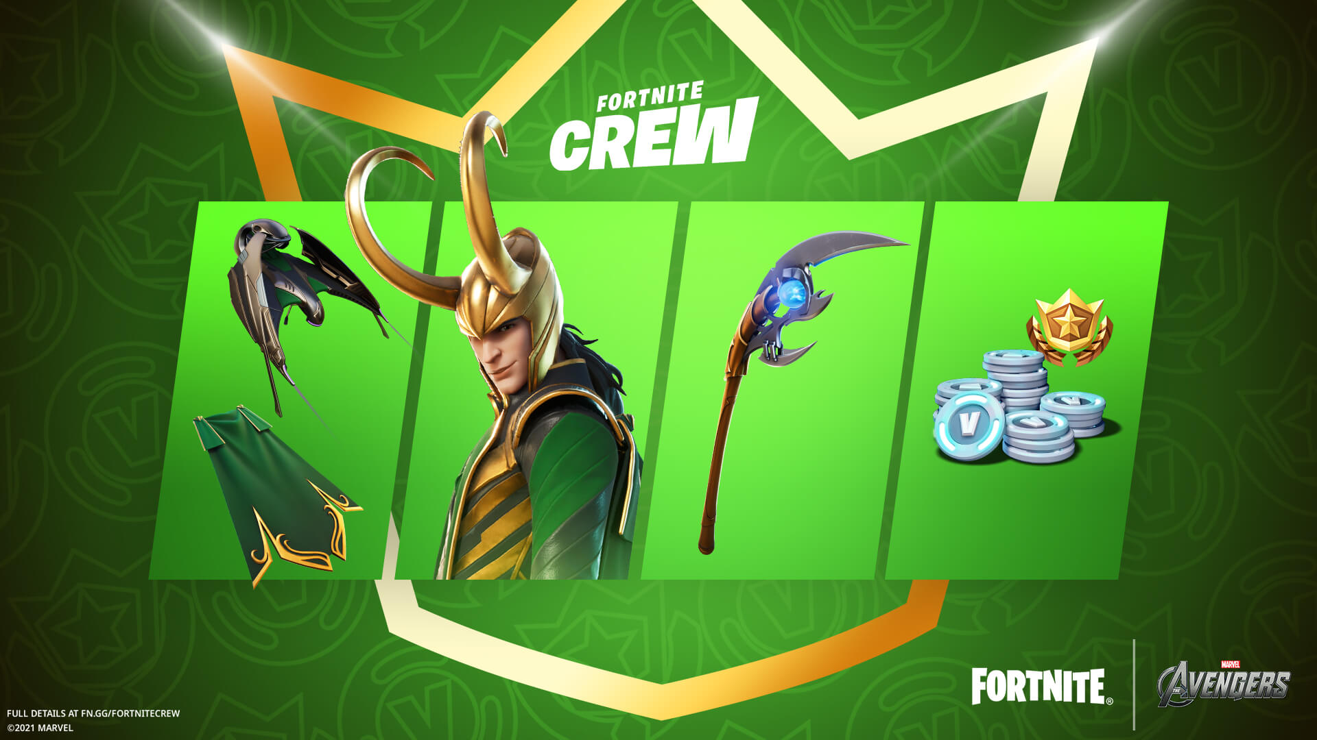 Pack de Loki en Fortnite Crew