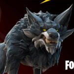 A wolf in Fortnite