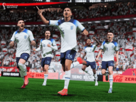 fifa 23 world cup england celebrating