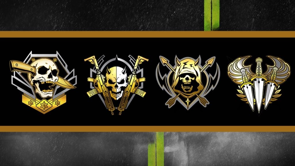 diferentes emblemas de prestigio en modern warfare 2