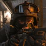 Modern Warfare 2 Operator with weapon