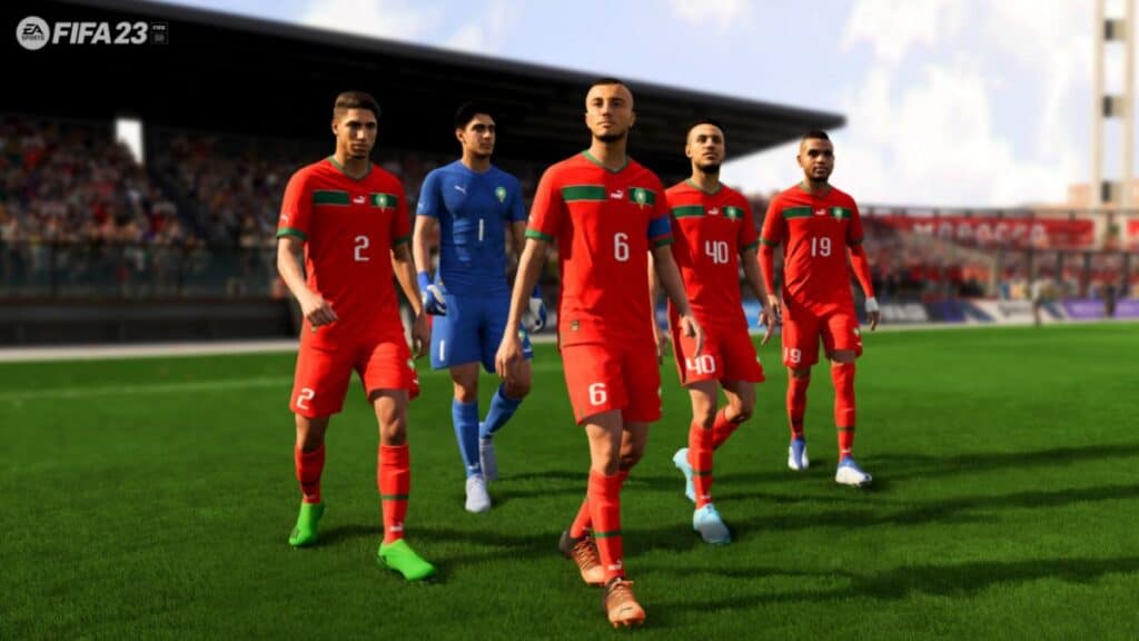 FIFA 23 Marruecos jugadores