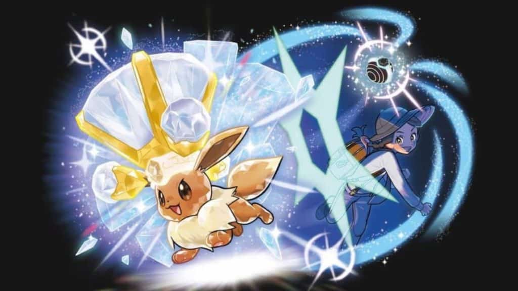 eevee tera forma en pokemon escarlata y violeta