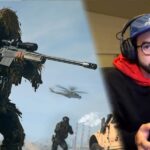 Warzone 2 player sniping and Nadeshot speaking on Twitch