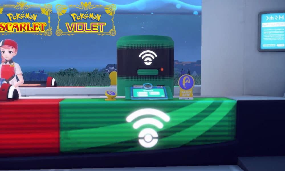 Pokemon Scarlet Violet TM Machine