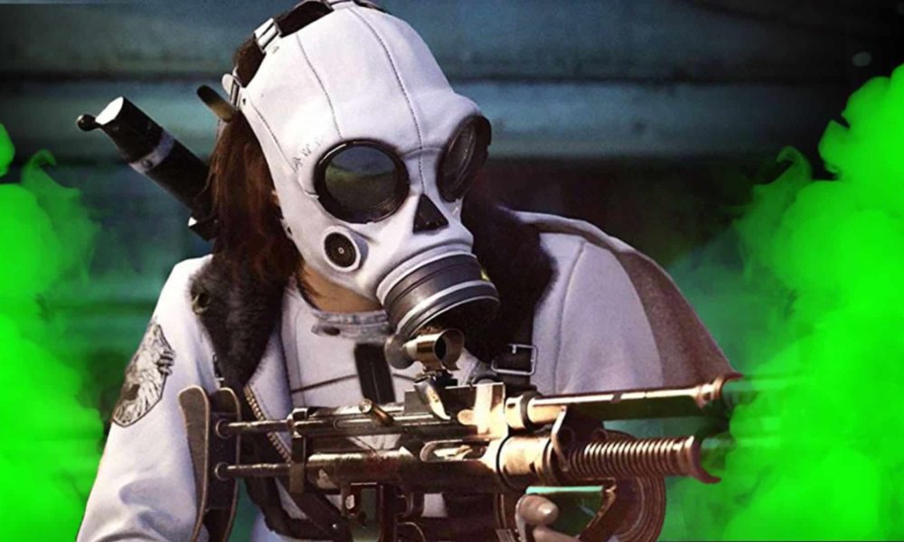 cod warzone 2 operator wearing gas mask