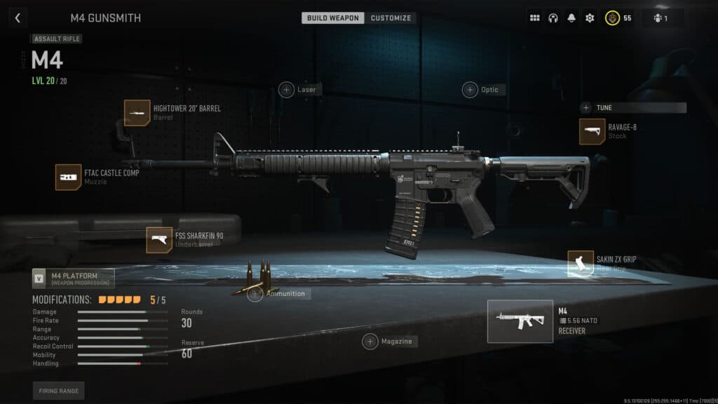 Los mejores accesorios de equipamiento de Modern Warfare 2 M4