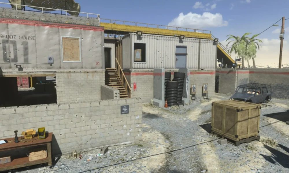 modern warfare shoot house map