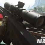 Warzone 2 player using Sniper Rifle