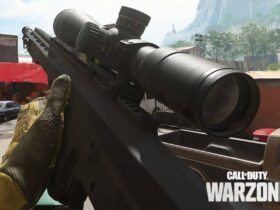 Warzone 2 player using Sniper Rifle