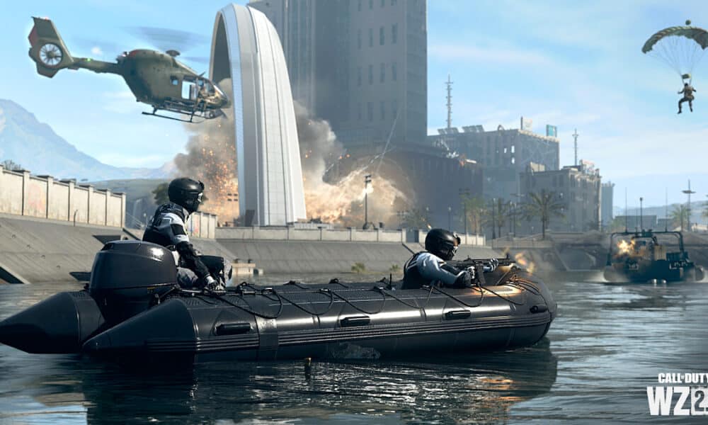 Warzone Operators on a boat