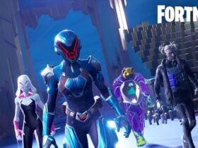 Fortnite characters walking