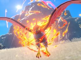 Talonflame pokemon in scarlet violet