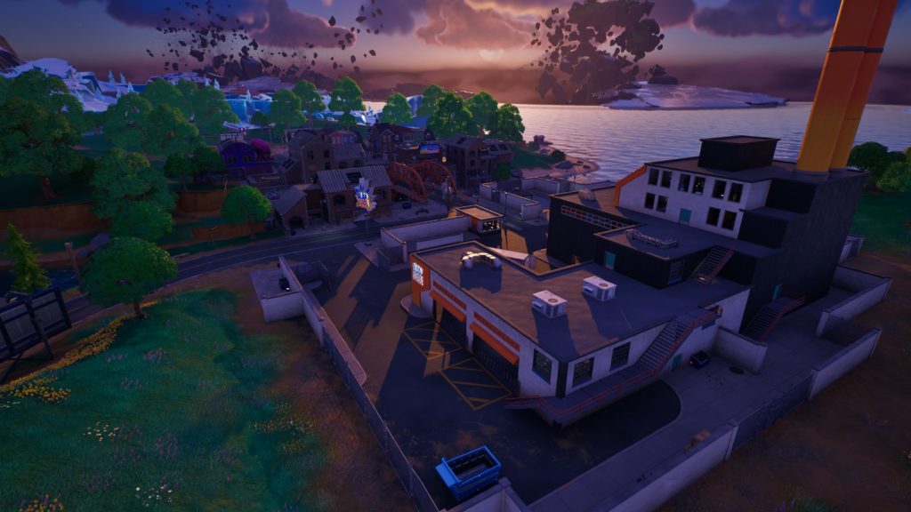 Punto de interés de Slappy Shores en la temporada 1 de Fortnite