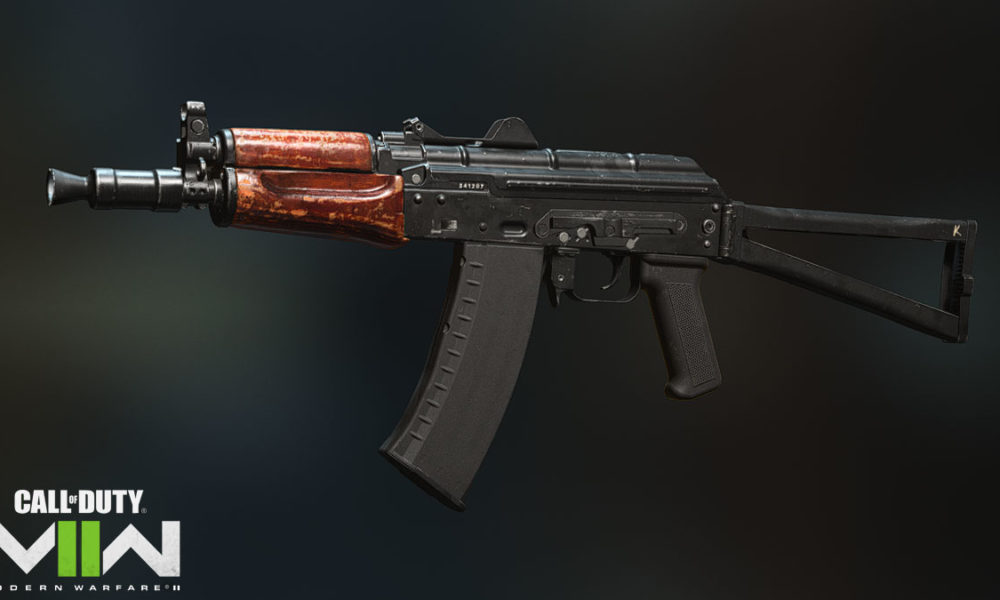 kastov-74u assault rifle in modern warfare 2