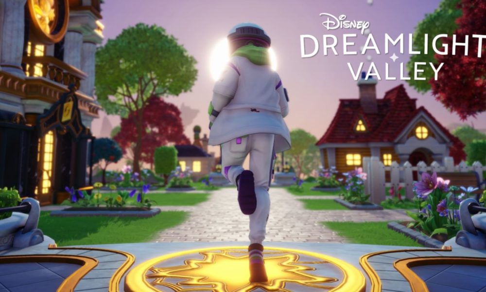 disney dreamlight valley character running