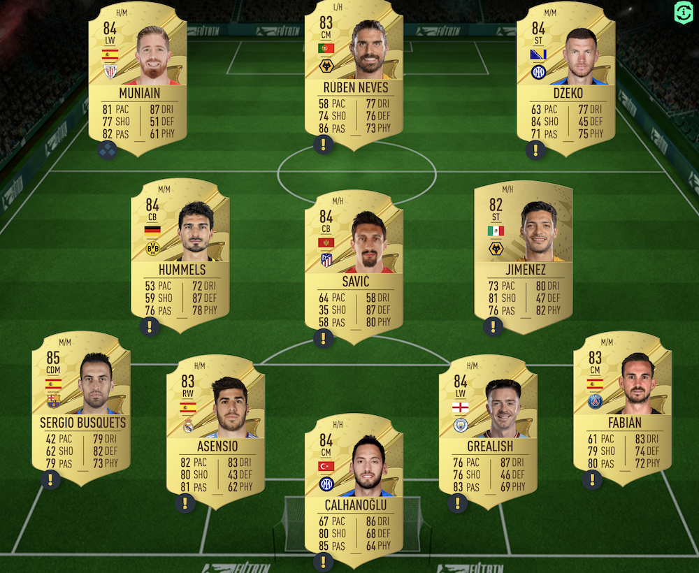 Solución FIFA 23 Ronaldo SBC Portugal