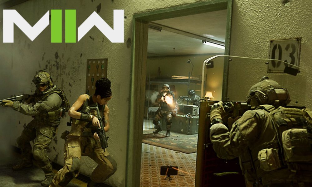 cod mw2 operators storming room