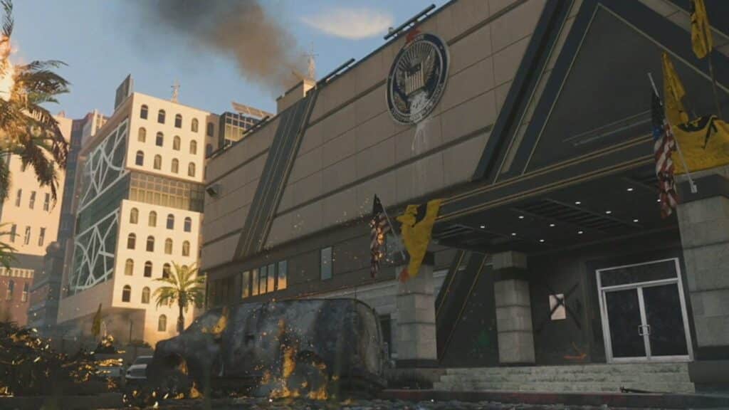 embajada modern warfare 2 mapa