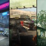 modern warfare 2 crown raceway, sena border crossing, and farm 18 maps