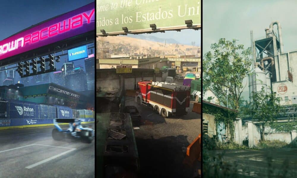 modern warfare 2 crown raceway, sena border crossing, and farm 18 maps