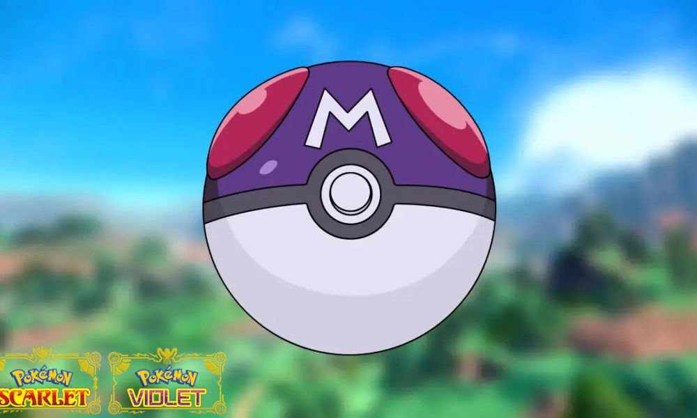 Master Ball in Pokemon Scarlet Violet