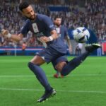 neymar doing flick trick in fifa 23