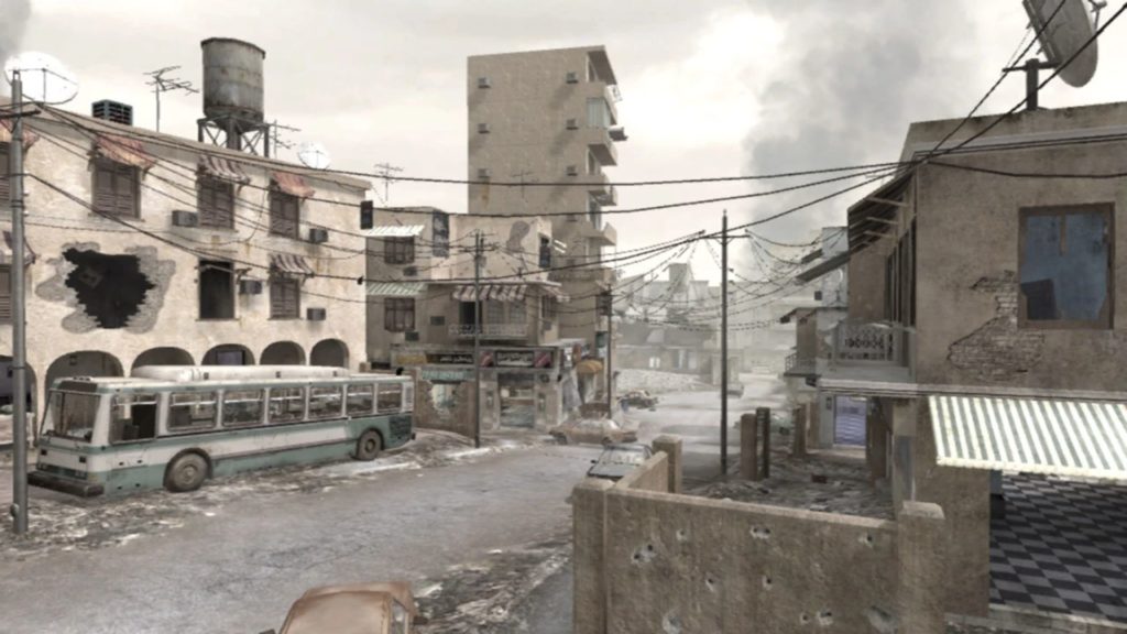 mapa de fuego cruzado de call of duty 4