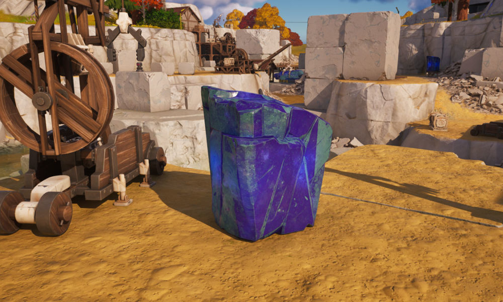 Kinetic Ore block in Fortnite