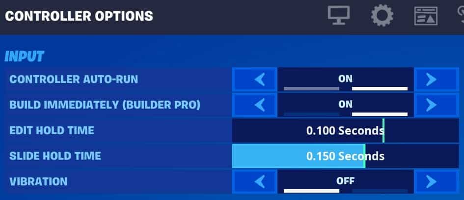 Las mejores opciones de entrada del controlador Fortnite