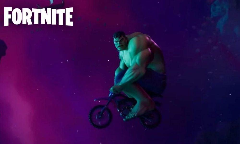 The Hulk in Fortnite Chapter 4 Season 1 trailer