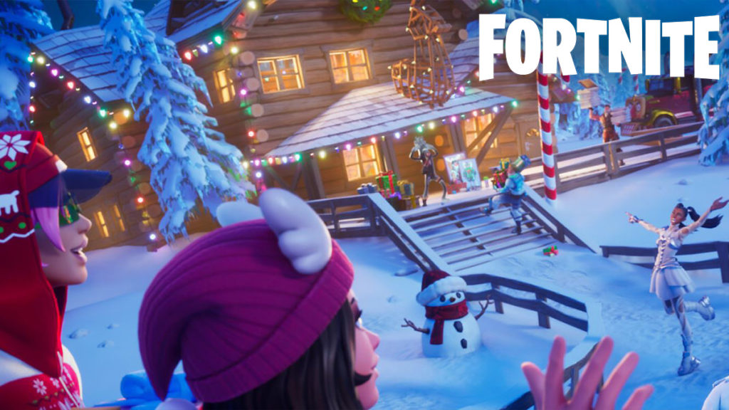 Promoción del evento Fortnite Winterfest 2022