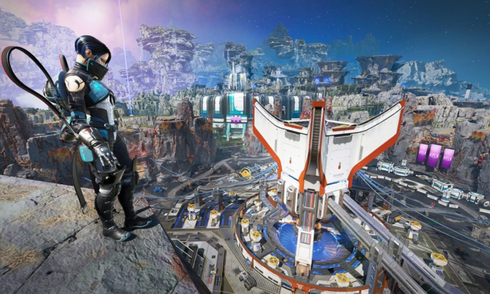 catalyst looking at world's edge map in apex legends season 15