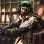 Modern Warfare 2 Operator in Breenburgh Hotel map