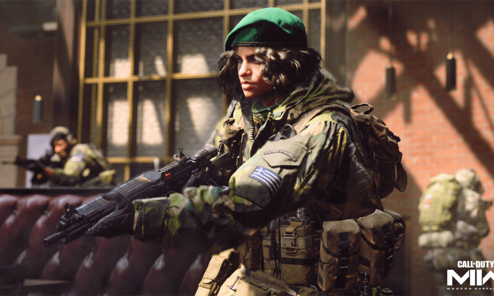 Modern Warfare 2 Operator in Breenburgh Hotel map