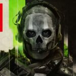 cod ghost operator on mw2 front cover with nintendo switch logo