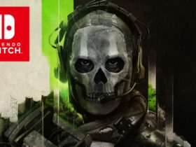 cod ghost operator on mw2 front cover with nintendo switch logo