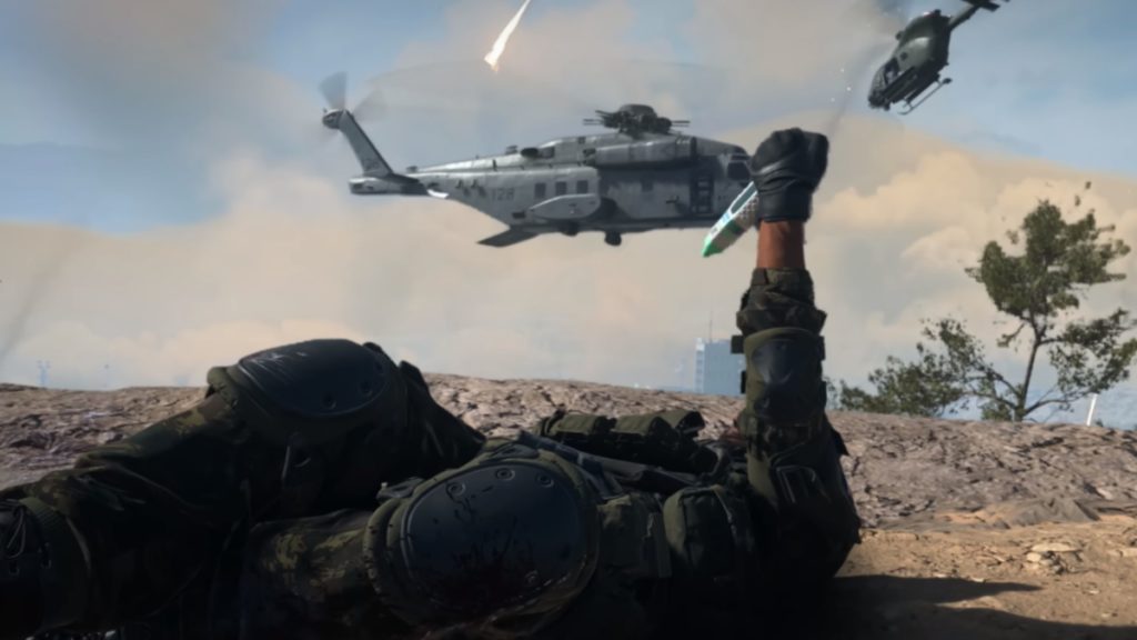 Operador de warzone 2 que se revive a sí mismo