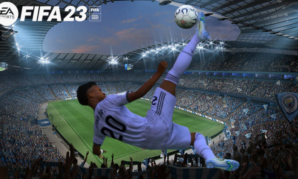 FIFA 23 score bicycle kick