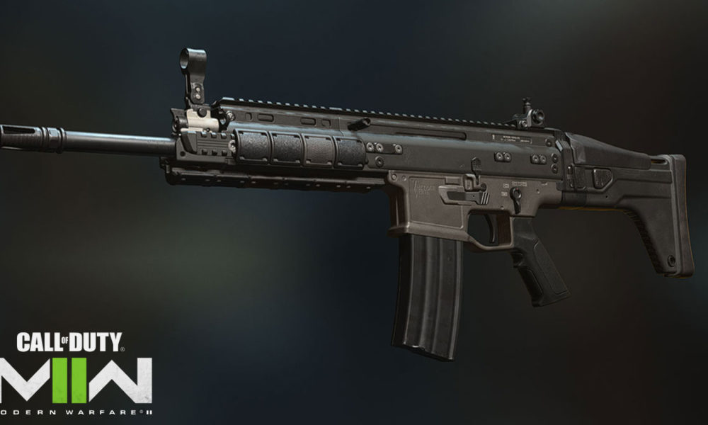 modern warfare 2 taq-56 assault rifle