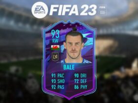 FIFA 23 End of an Era Bale over Spurs stadium