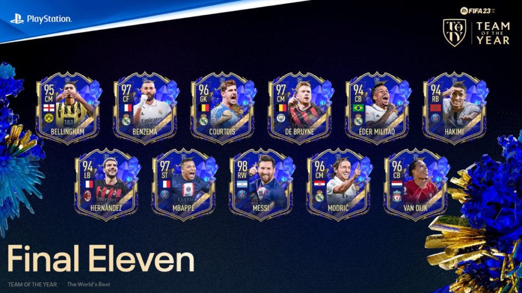 Equipo TOTY de FIFA 23