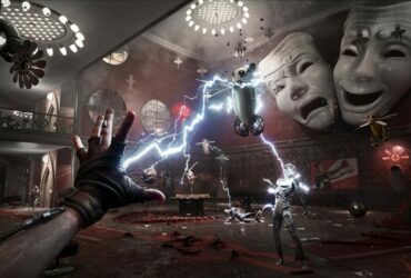 player using powers in atomic heart