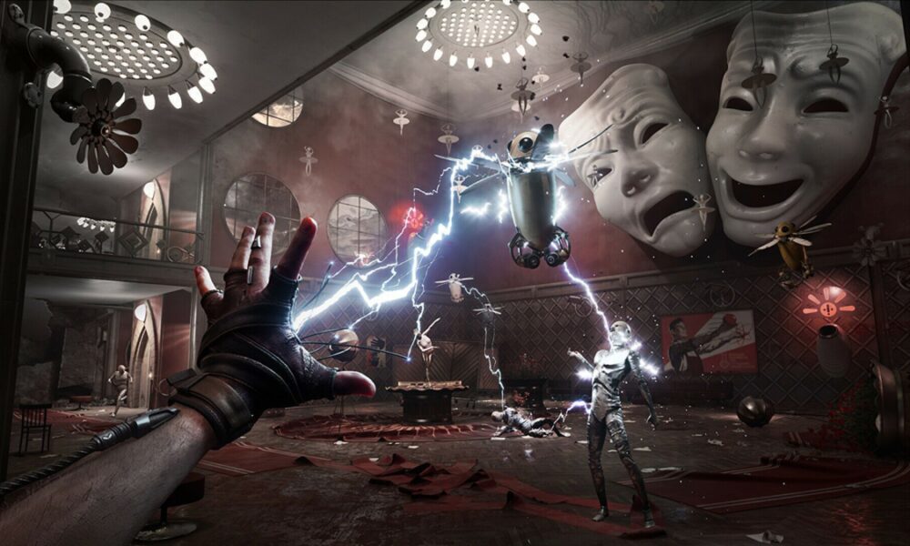 player using powers in atomic heart