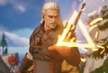 Geralt of Rivia in Fortnite