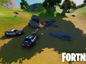 Police cars in Fortnite