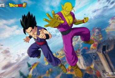 Gohan and Piccolo in Fortnite