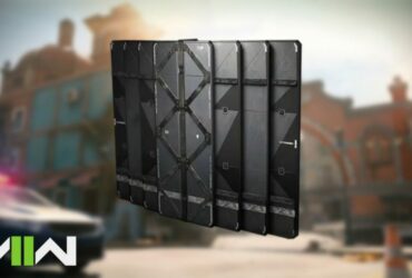 Deployable Cover over Modern Warfare 2 map