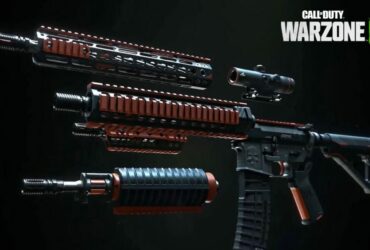 Different M4 barrels in Warzone 2