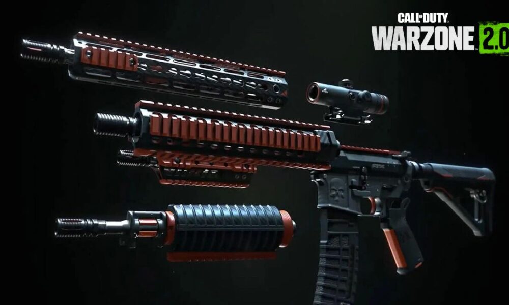 Different M4 barrels in Warzone 2